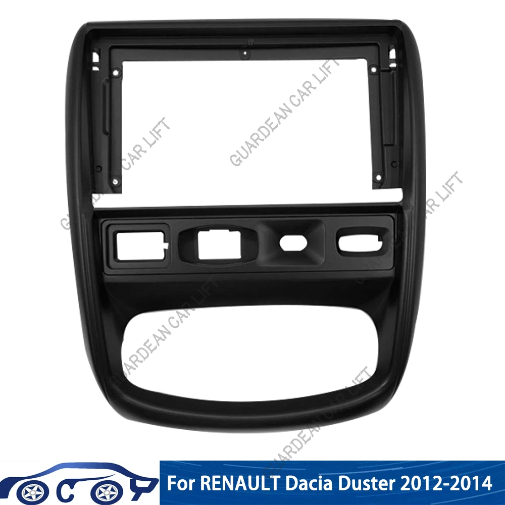

9-дюймовый автомобильный радиоприемник GPS Mp5 ABS PC, пластиковый корпус для RENAULT Dacia Duster 2012-2014, комплект для головного устройства
