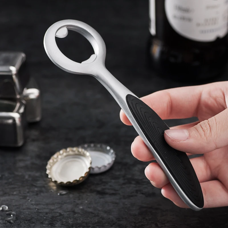 Simple and Portable Beer Gadgets Personality and Creativity Bottle Opener Wine Accessories Kitchen Tools Dining Bar Home Garden