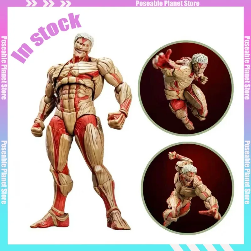 

Горячая Распродажа Kaiyodo Armored Titan Revoltech AMAZING YAMAGUCHI Yoroi No Kyojin Attack on Titan 16 см Фигурка Аниме Фигурки Игрушки