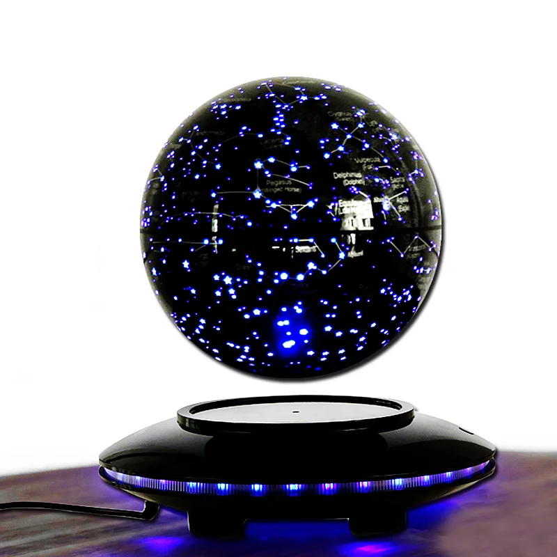 

6-Inch Constellation Magnetic Suspension Globe Decoration Luminous Self-Rotation 8-Inch Birthday Gift