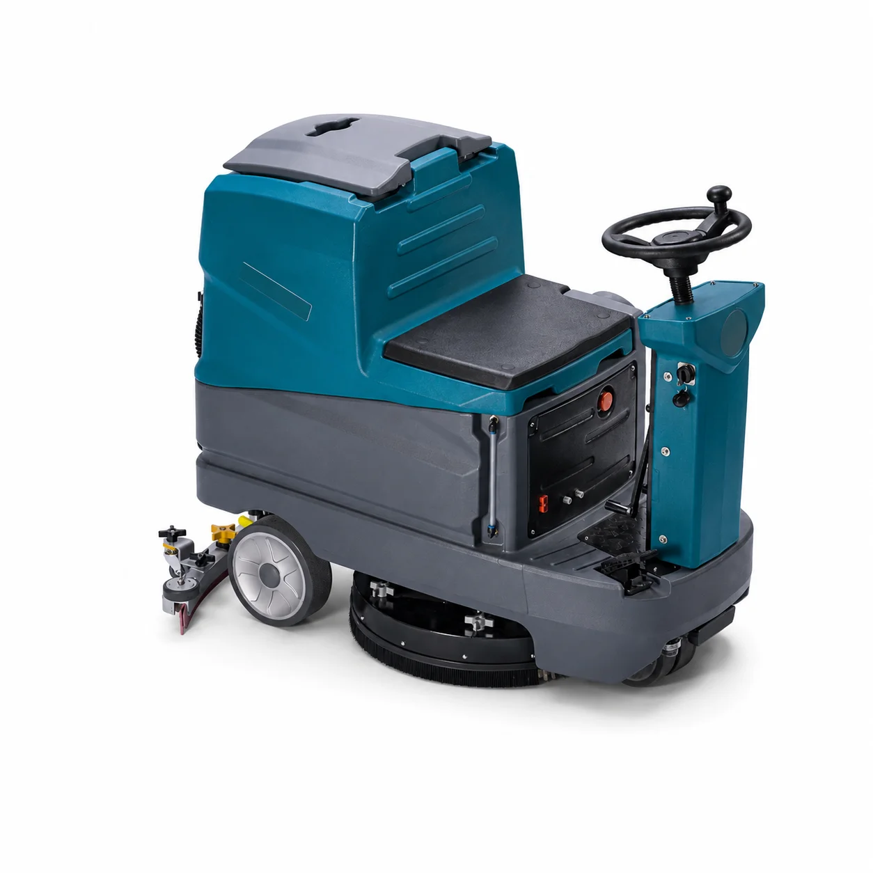 Heavy Duty Ride-On Floor Scrubber Zoyon ZY-D5 Climbing 30% Large Tank Industrial Floor Cleaning Machine