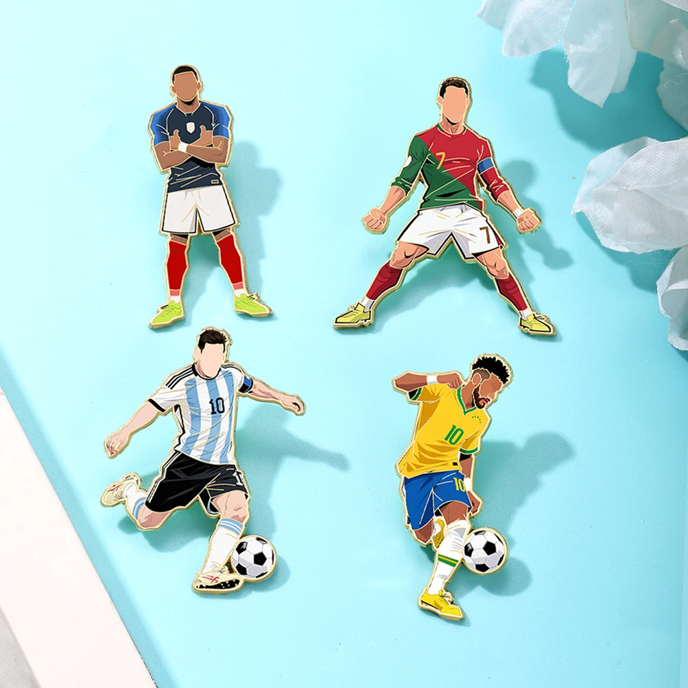 4pcs Football Pin Set Cool Sta - đánh giá và giá Jewelry Making Kit Professional