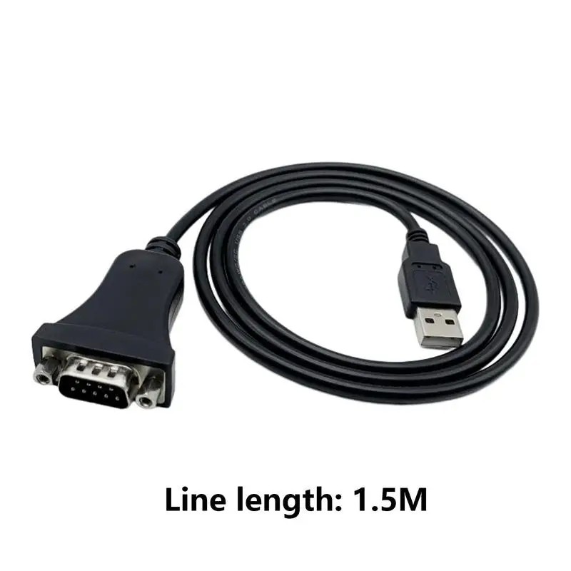 USB to RS232 COM Serials Adapter Port Serials PDA 9 pin DB9 Cable Adapter Support Windows 10 8 7Mac Linux ​​​FT232 1.5m