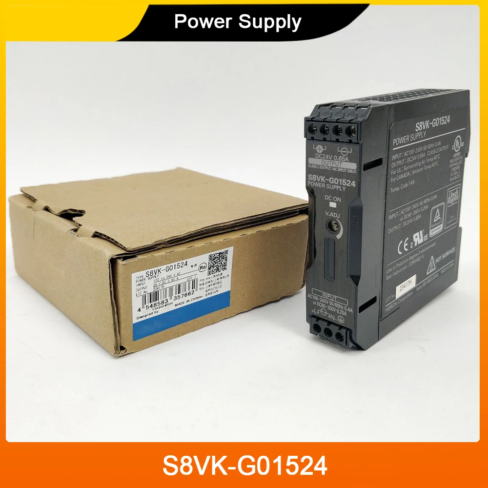 S8VK-G01524 Input AC100-240V Output DC24V 0.65A 15W Switching Power Supply