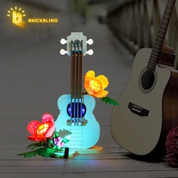 Brick Bling LED Light 31156 Set is suitable for Tropical Ukulele building blocks (including lighting accessories only)