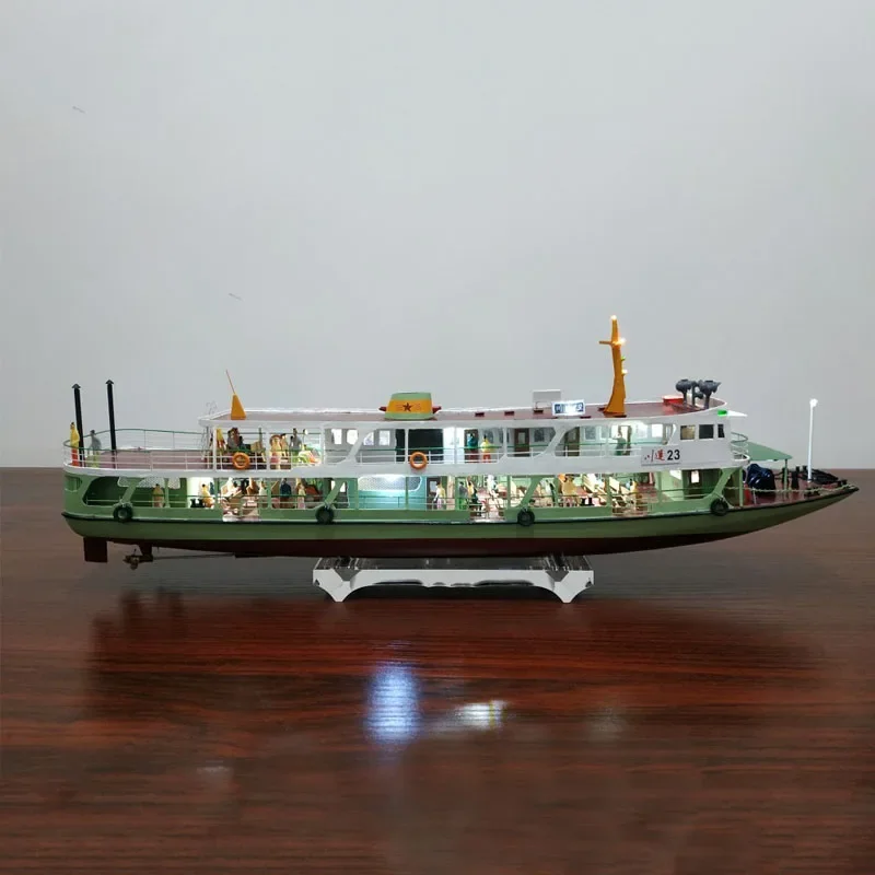 1/75 RC Yangtze River Branch Passenger Ship Chuanyun No. 23 Model Toy Gift Remote Control Finished Cruise Ship Simulation Model