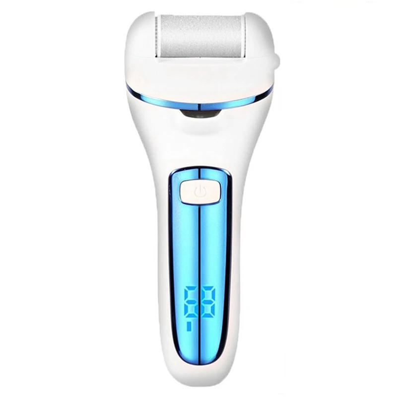 AAAN-Automatic Pedicure Grinding Machine Foot Callus Removal Tool Waterproof Lighting Digital Display Enhanced Power