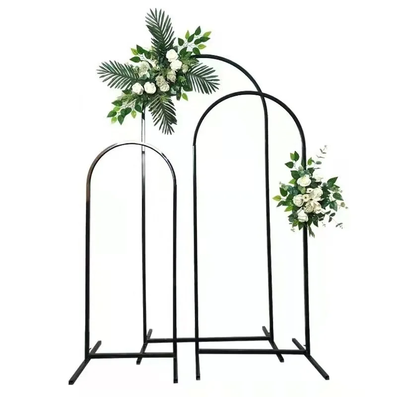 Imagem -02 - Irregular do Casamento Arch Metal Pipe Stand Backdrop Frame Festa de Aniversário Props 120 cm 150 cm 180cm Pcs por Conjunto Forma