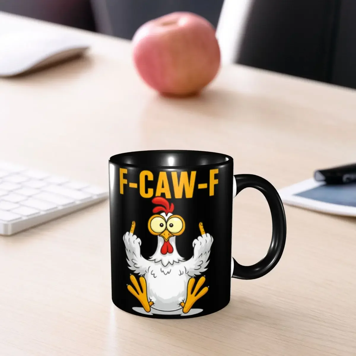 2025 Funny F-Caw-F Chicken FCAWF Merch Mug Cute Coffee Cup