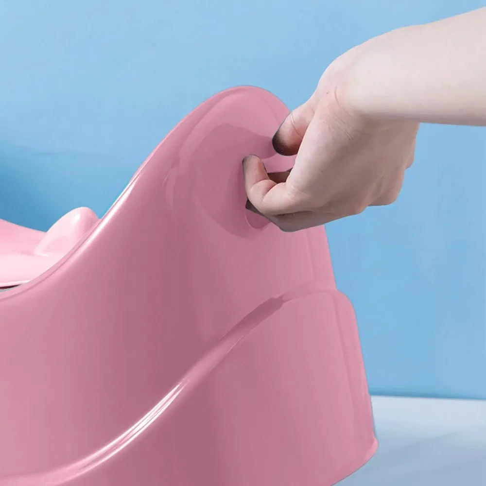 

Lightweight Anti-leakage Toddler Potty Reusable Portable Baby Hygiene Toilet Stable Base Non Slip Baby Training Toilet Camping