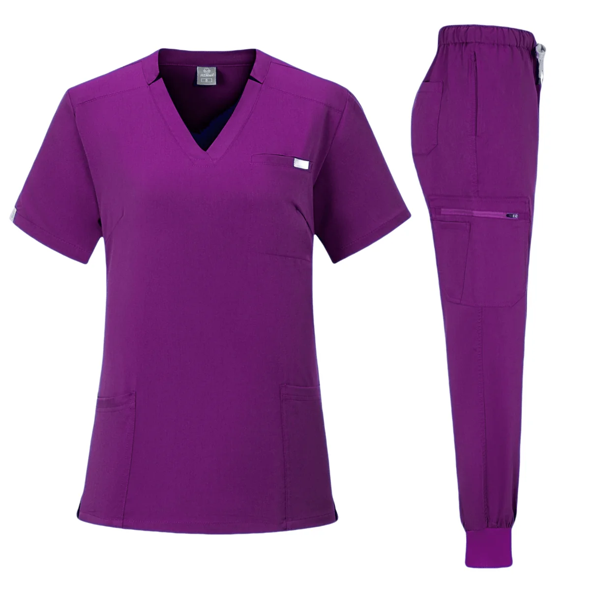 Enfermeira Cirurgia Dentária Workwear, Hospital Trabalhando Scrubs Set, Uniforme da sala de cirurgia, Atacado Suprimentos Médicos