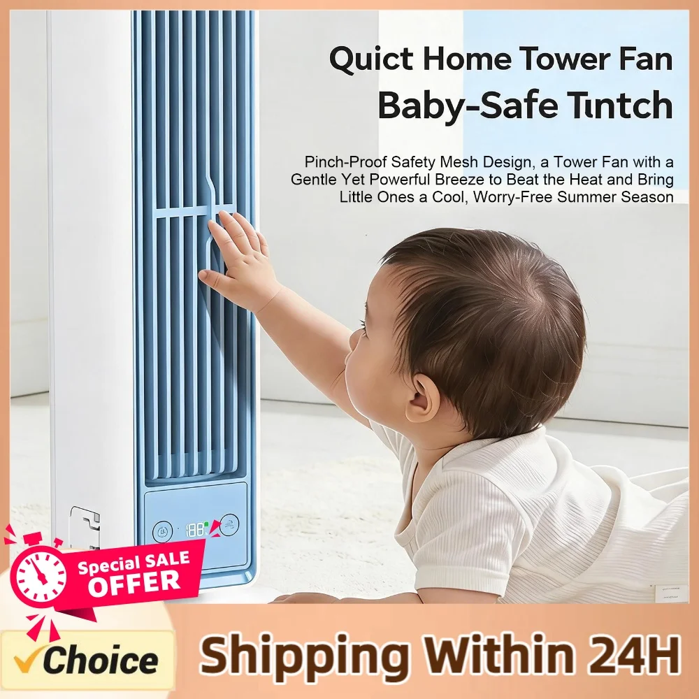 3600mAh Rechargeable Wall Mounted Fan with Hook & Detachable Base 48.8 Degree Motion Wall Circulating Fan for Home Office