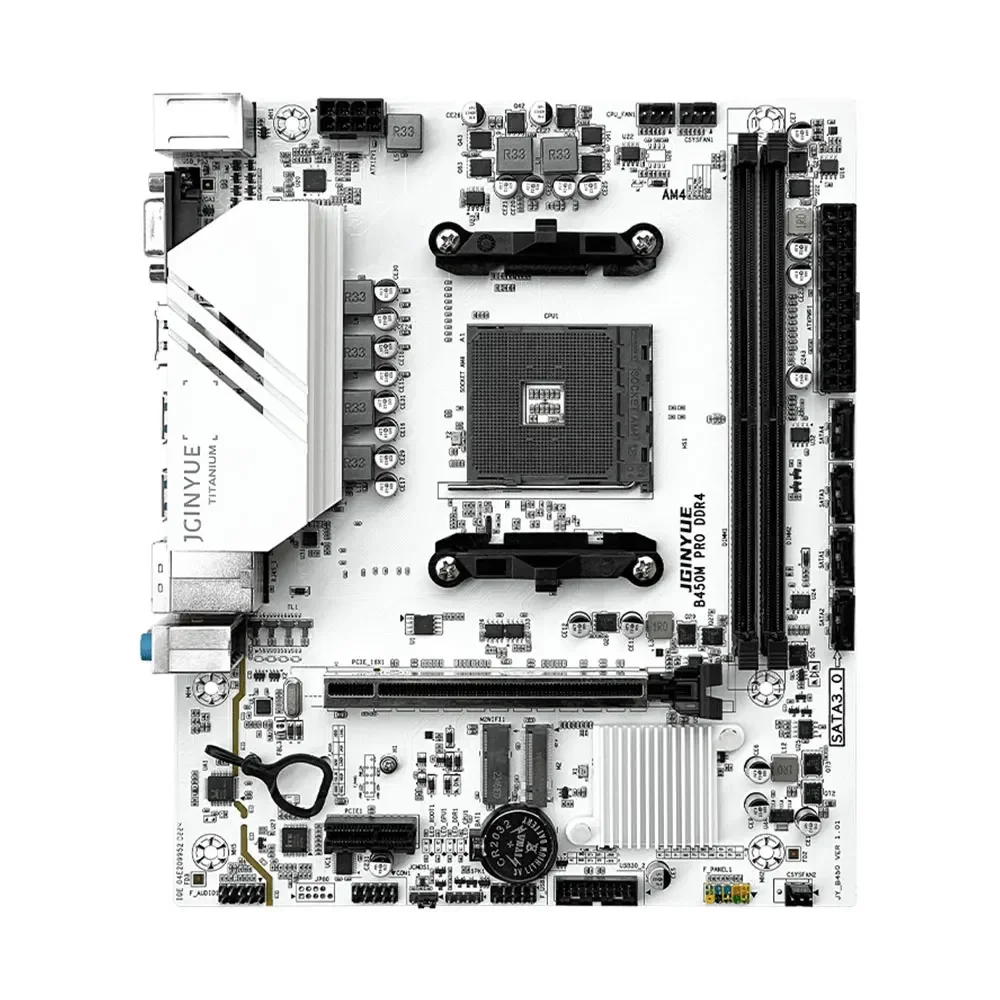 Imagem -05 - Jginyue-kit de Placa-mãe com Processadores Amd Ryzen r5 3600x Cpu B450m Pro Am4 2x16gb 32gb Ddr4 Dual Channel Memória Ram