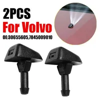 2pc Front Windshield Wiper Washer Jet Nozzle 30655605 7845009010 For Volvo XC90 V50 C30 V40 S40 S70 S80 XC70 Water Spray Nozzles