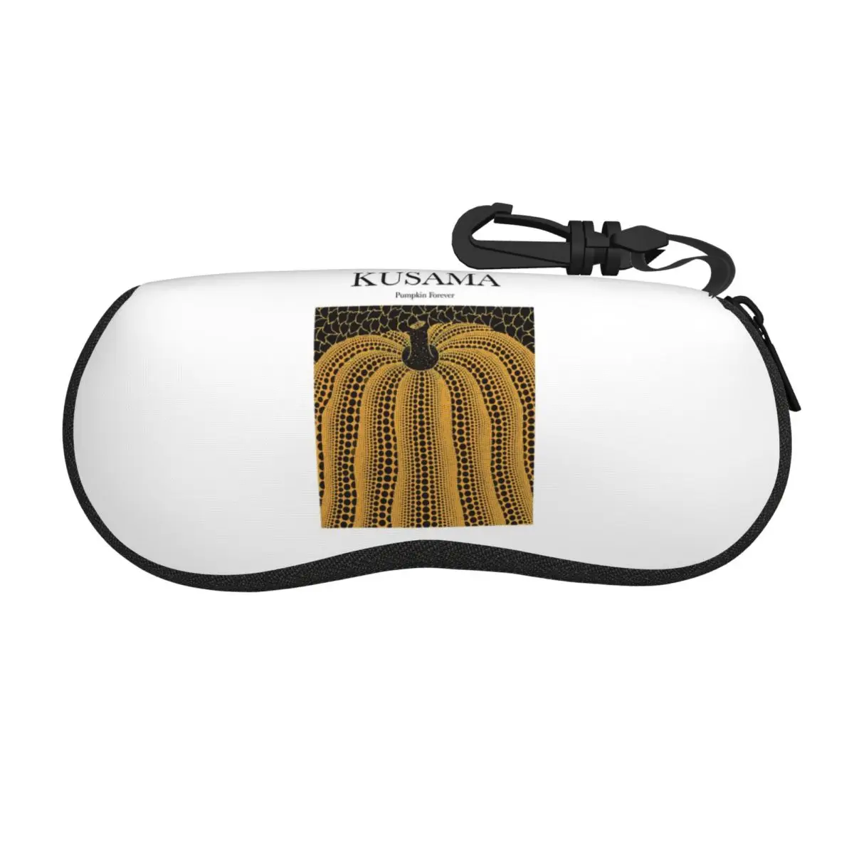 

Yayoi Kusama Polka Pumpkin (12) Чехол для очков Защитная коробка для солнцезащитных очков Женская и мужская мягкая сумка для очков