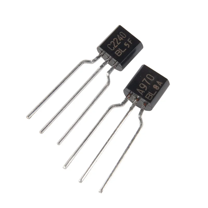 1pair Original Toshiba A970 C2240 GR/BL audio low noise small signal transistor