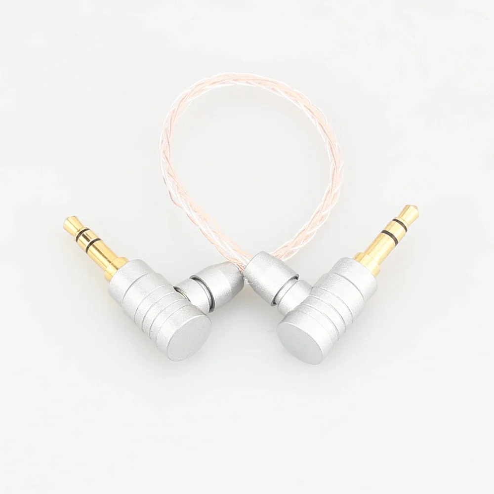 Audiocrast 3.5mm cabo de áudio estéreo extensão macho para macho cabo aux para fones de ouvido, iPods, iPhones, iPads, Estéreos de casa/carro