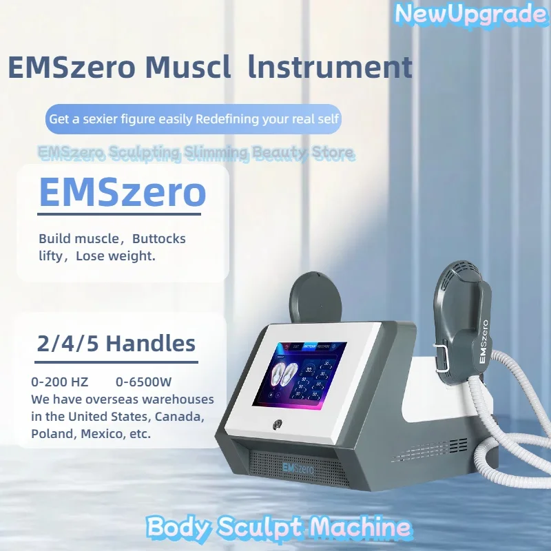 

EMSzero slimming machine 6500W body shaping fat burning EMS slimming beauty equipment electromagnetic fat burning