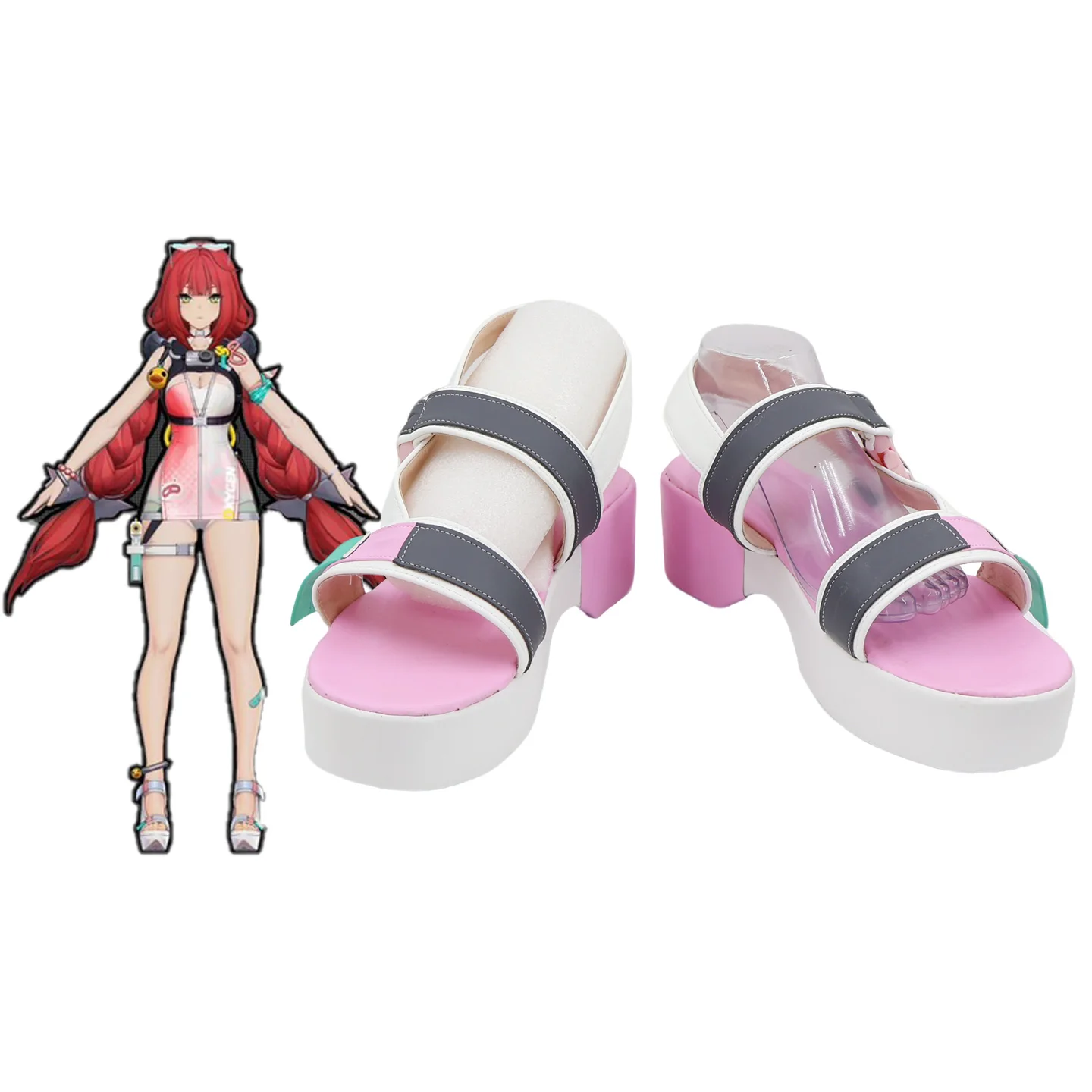 Jeu Zenless Zone zéro ZZZ Ukinami Yuzuha Cosplay chaussures femmes Halloween fête jeu de rôle bande dessinée Con