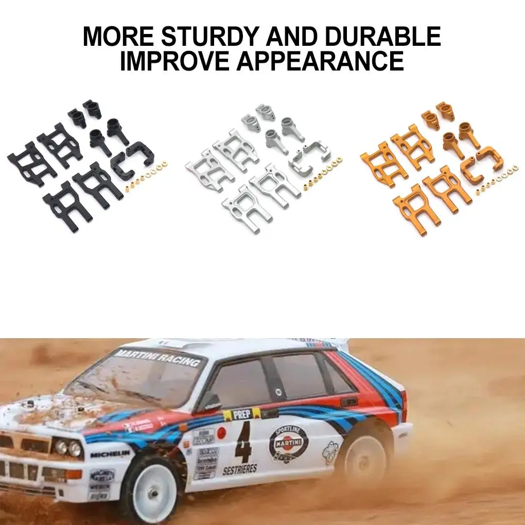 Kit di parti metalliche di aggiornamento in metallo temprato in lega di alluminio per 1/10 LC Racing PTG-2 RC Car Part Accessori auto RC