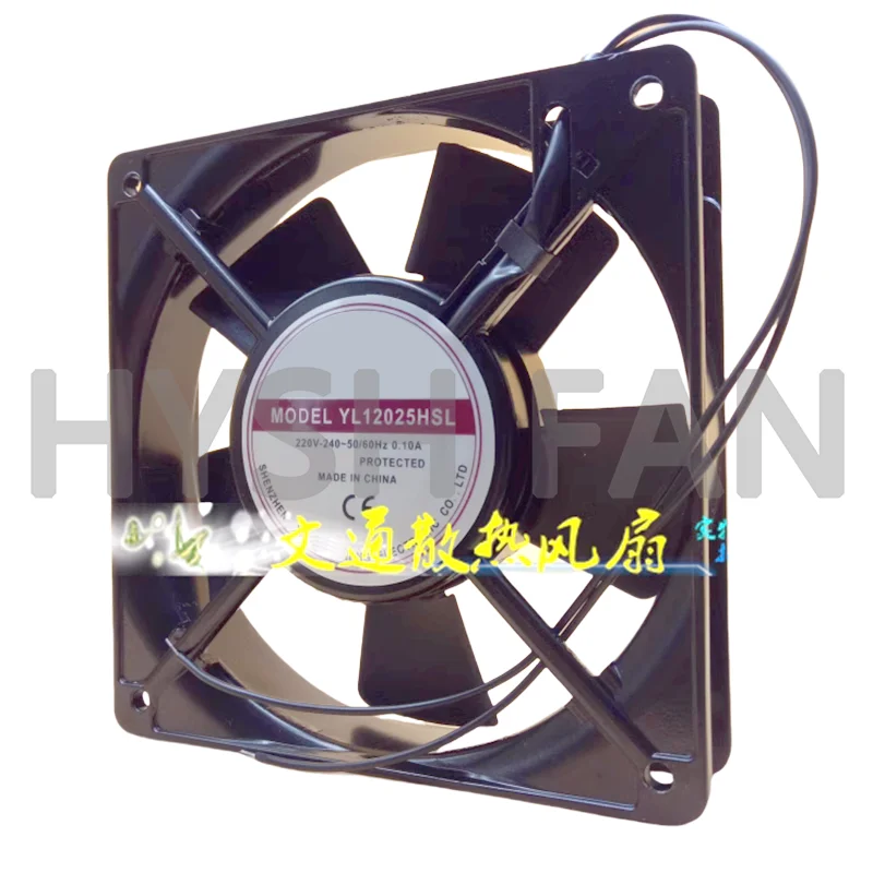 New MODEL:YL12025HSL/HBL AC220-240V 50/60HZ 0.10A Cooling Fan