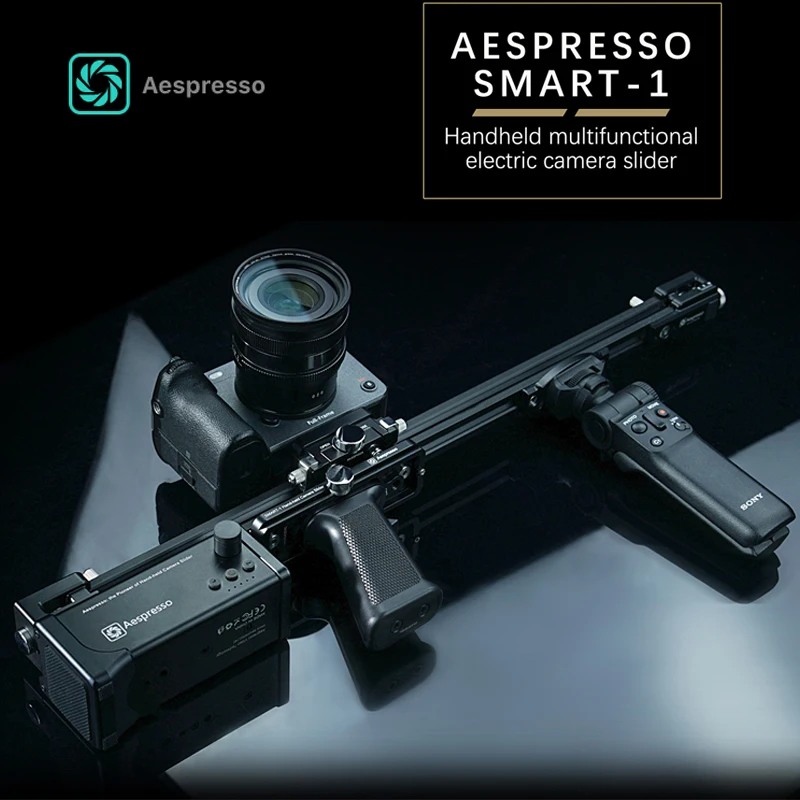 

Aespresso SMART-1 Handheld Electric Professional Photography Camera Slider Rail for SLR Camera Video Delay Shooting