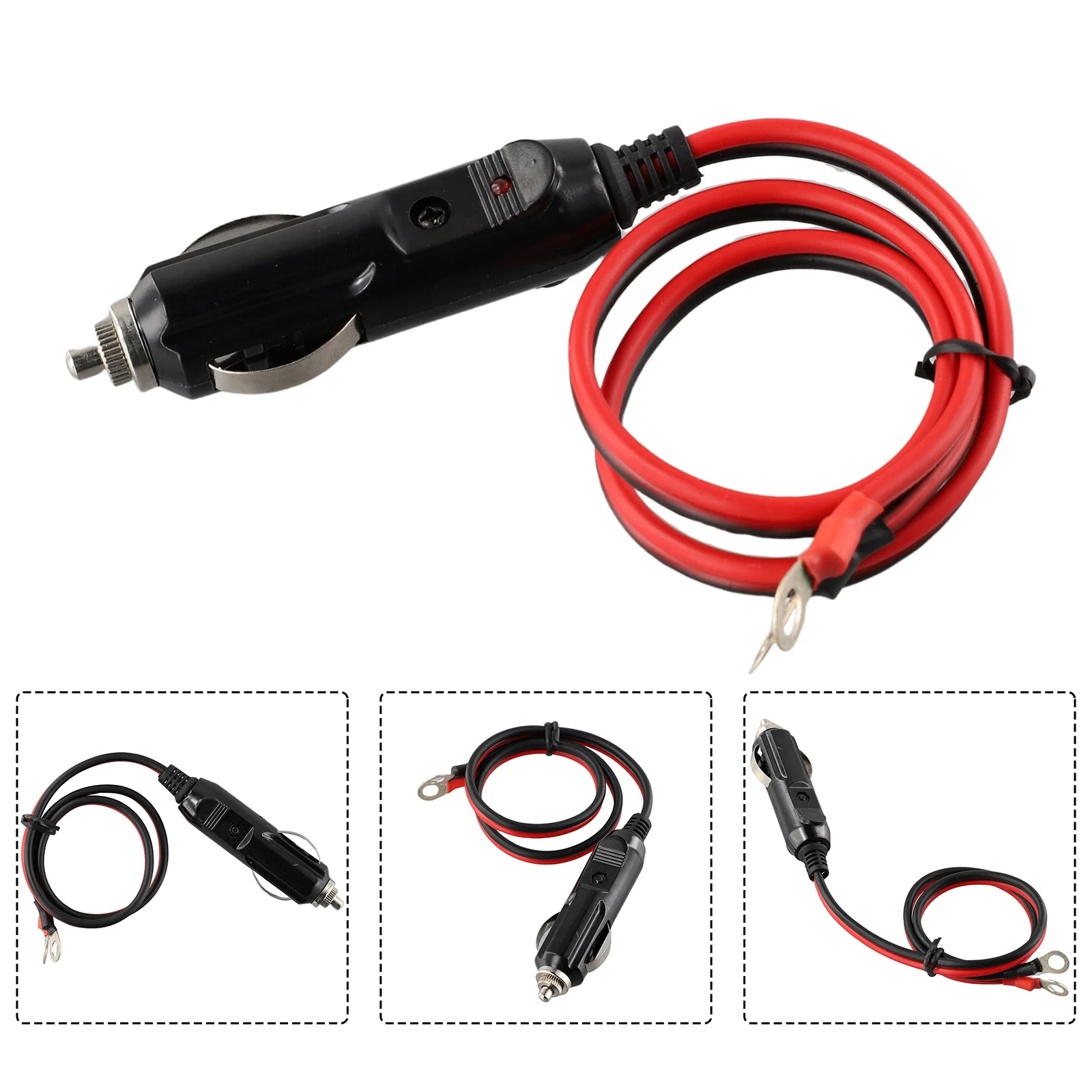 DC 12V 24V Auto The Real Color Of The Item May Be Slightly Different From The Pictures Shown On Power Supply Cord