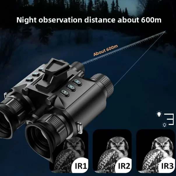 4K Binoculars 8X Digital Zoom Night Vision Device 1.44