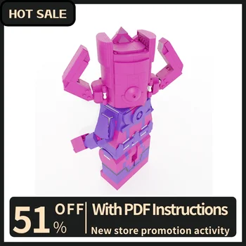 Nieuwe Beroemde Hero Movie Moc Miniatuur Karakter Bouwbare Figuur Model Bouwstenen Diy Creatieve Ideeën Kinderen Speelgoed Verjaardagscadeau