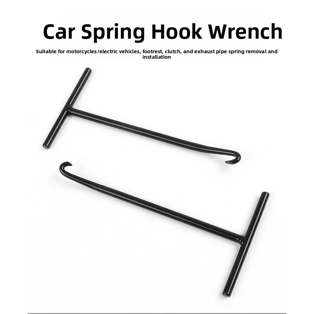

1pcs Motorcycle Spring Hook Wrench For Exhaust Pipe Clutch Kickstand Removal Exhaust Spring Puller Tool