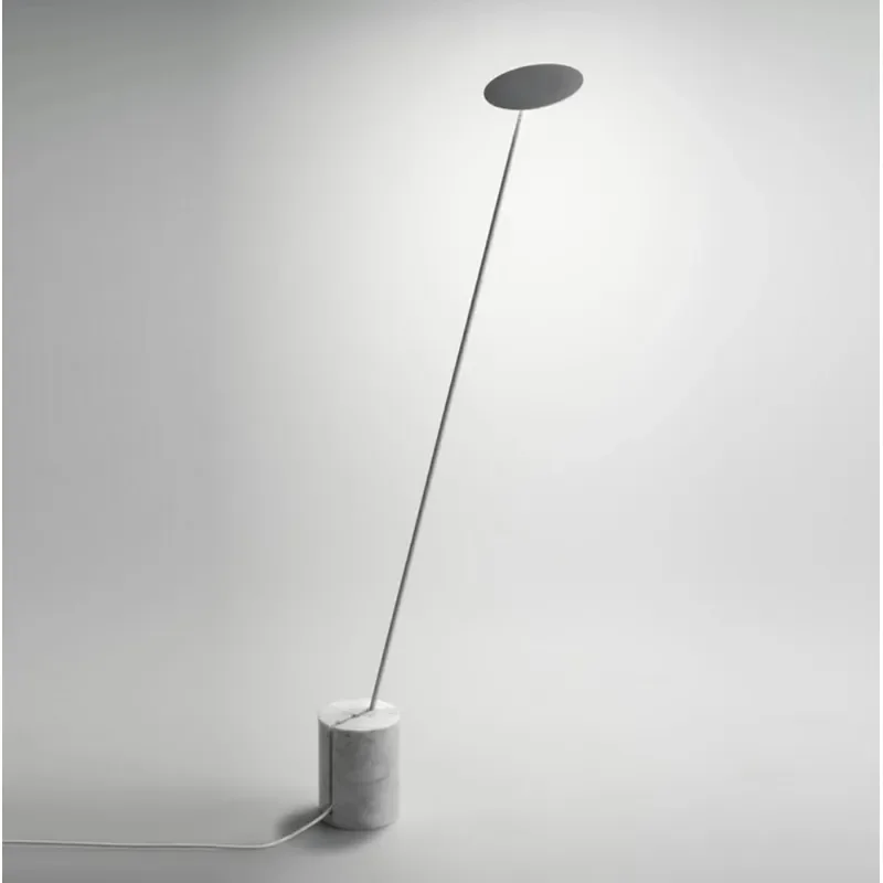Nordic Decorative Floor Lamp for Bedroom Living Room LED Metal Marble Standing Light Modern Minimalist Home Lighting Fixture