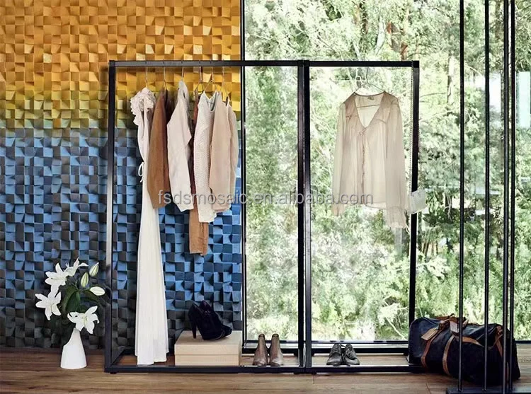 Light Luxury Solid Wood Mosaic Wall Decor | Eco-Friendly 3D Background Panels | Water-Resistant Custom Designs For Home & Hotel