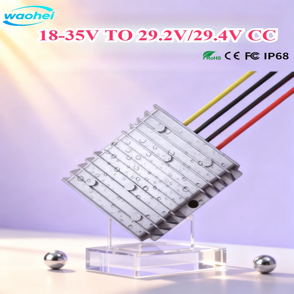 

18-35V to 29.2V 29.4V3A 5A 8A 10A 12A 15A 20A DC DC Power Converter Charger Constant Current Charger Lithium Lead Battery ce