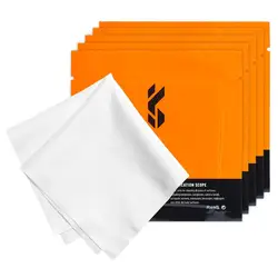 K&F Concept 5 Pack Microfiber Cleaning Cloths Individually Vacuum Wapped for Camera Lens/iPhone/Computer/iPad/LED Screen/Glasses