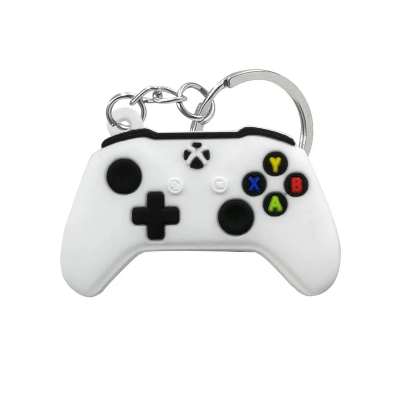 2023 New Style Game Machine Keychain & Keyring Cute Gamepad Joystick Key Chain Keychains Bag Car Hanging Fit Men Boy Wholesale