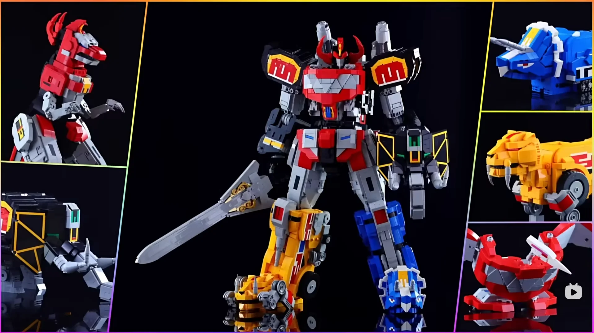 متوفر في المخزون لاكي كات MC-03 MC-03B دينو ميغازورد الوحش لورد ديناصور فرقة صغيرة الحجم الانصهار التحول الانتهاء لعبة مجسمة