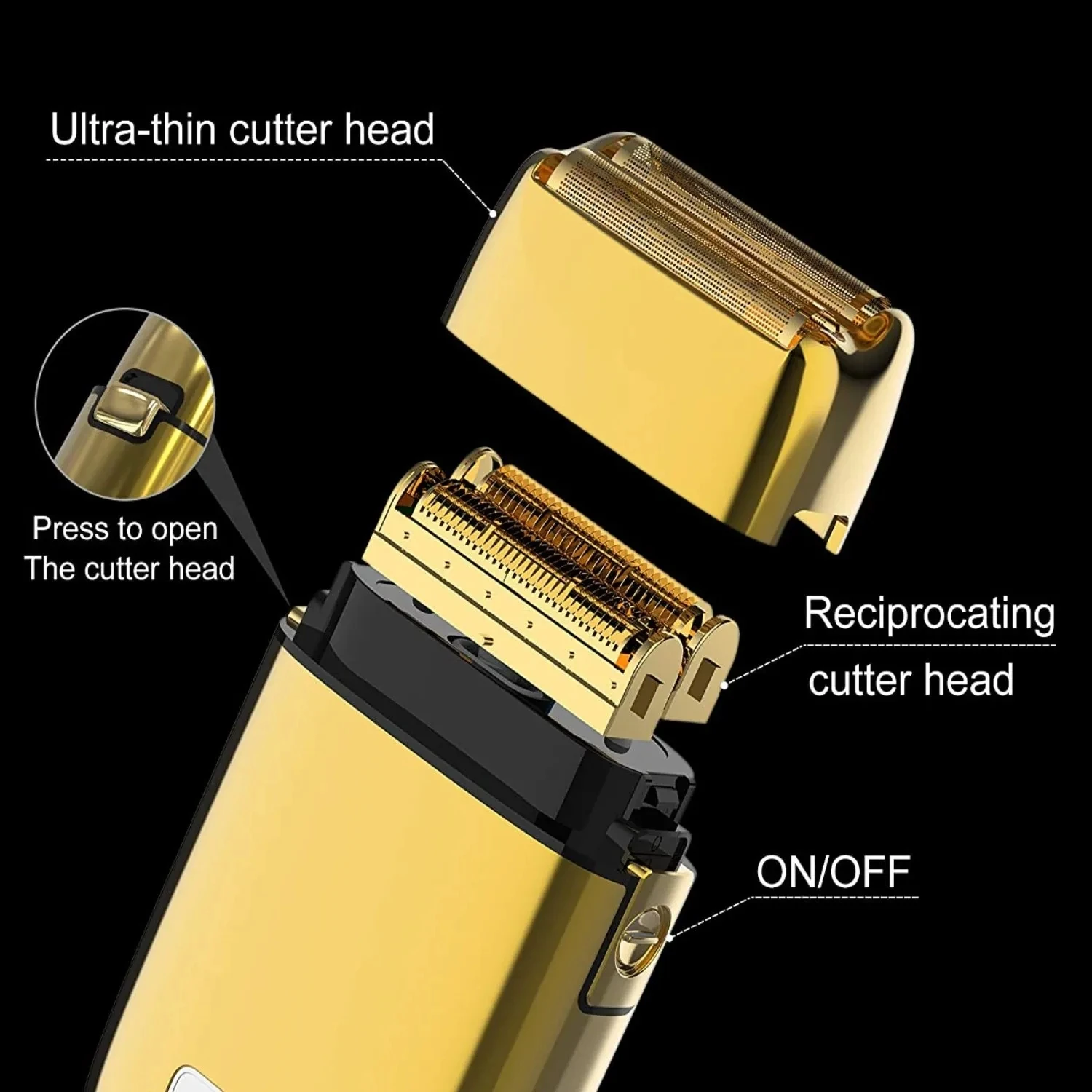 Для Kemei профессиональная сменная сетка и набор режущих лезвий, подходит для бритвы Kemei TX1, оригинальные лезвия для электробритв