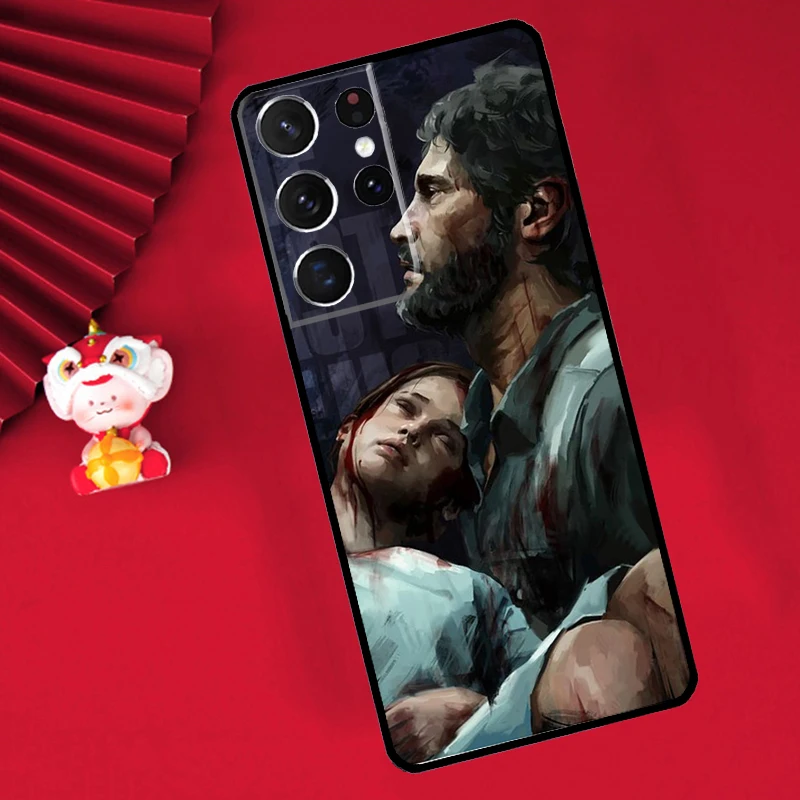 The Last of Us TV Case For Samsung Galaxy S24 Ultra S22 S23 Plus Note 10 Note 20 S8 S9 S10 S20 S21 FE Cover