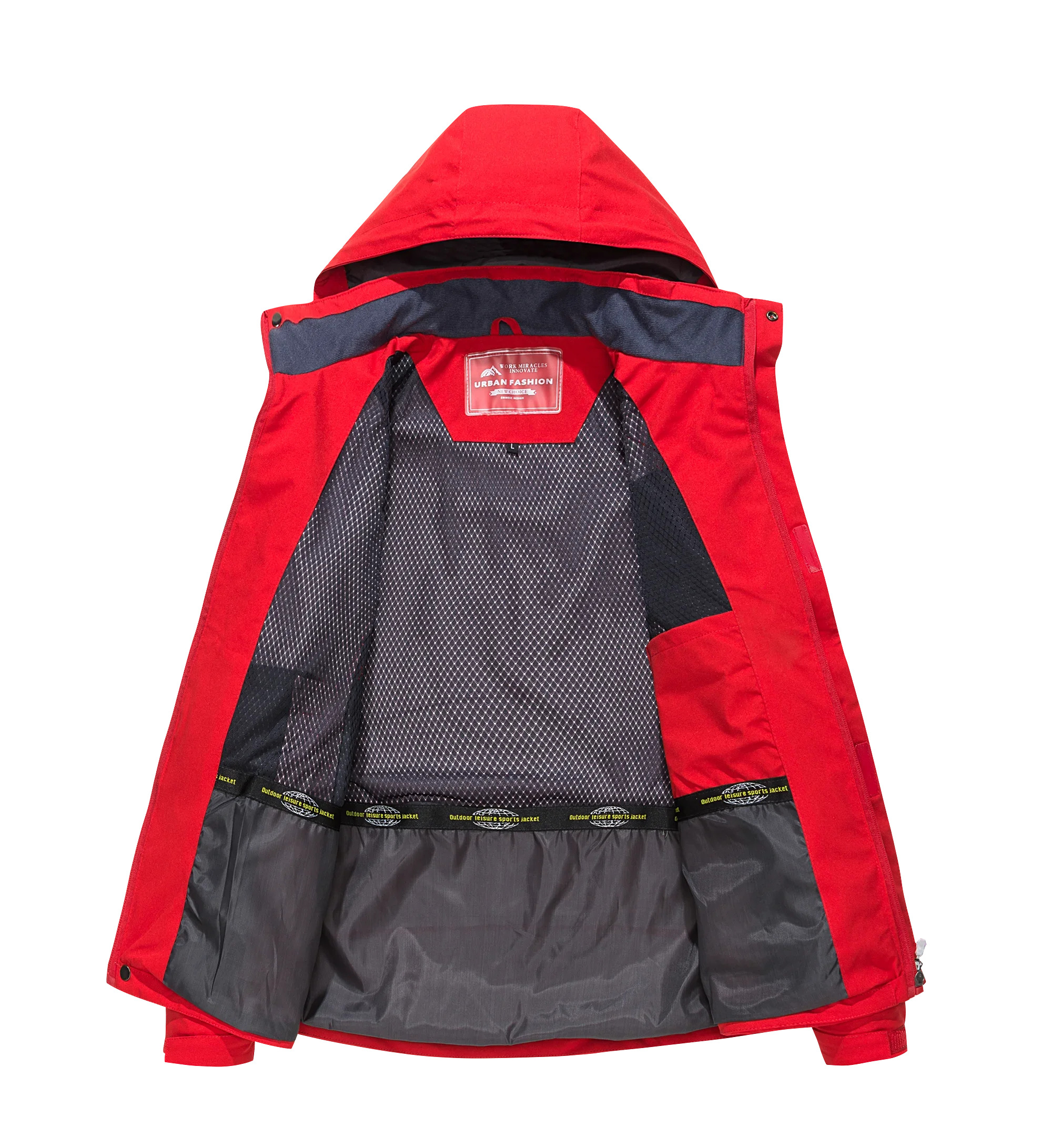 الشتاء في الهواء الطلق الرجال مقاوم للماء معطف للرياضة حجم كبير يندبروف سترة واقية التخييم الصيد الجري الرحلات الصيد معطف الرجال