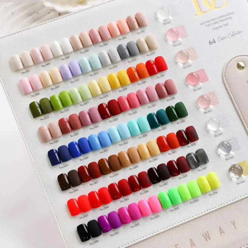 Set di smalti gel per unghie HEMA /TPO/TMPTA GRATUITO con bottiglie diverse Nuova vendita calda Kit gel UV non tossico per nail art Kit Lerner per salone di bellezza