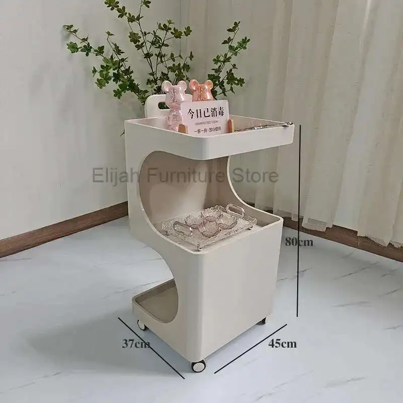 

Auxiliary Trolley Beauty Salon Dedicated Mobile Drawer Storage Rack Embroidery SPA Nail Cart Esthetician Salon Furniture