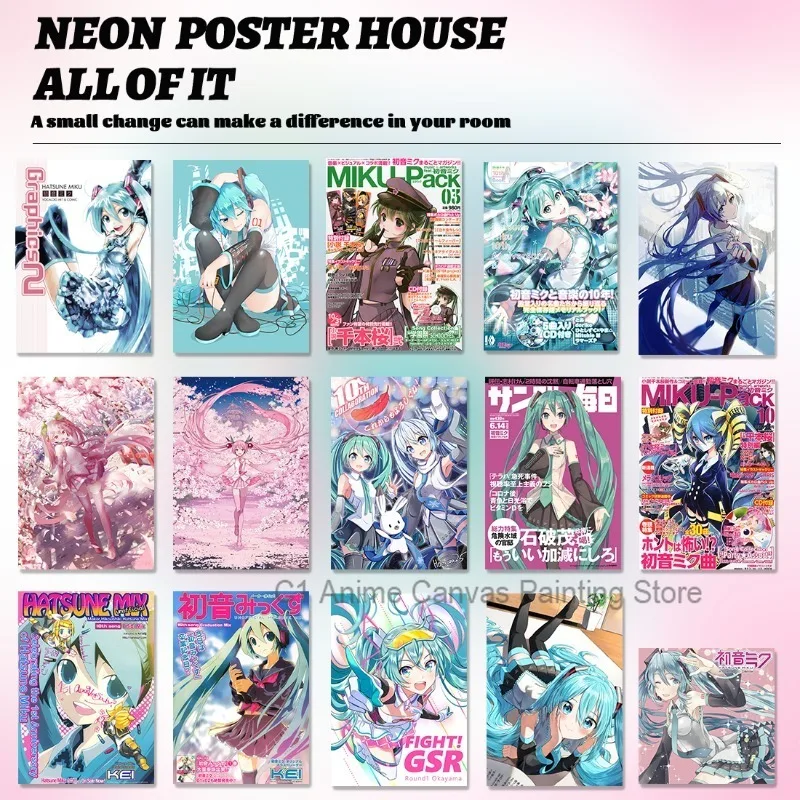 Hatsune Miku Anime Poster MIKU - đánh giá và giá Photography Studio