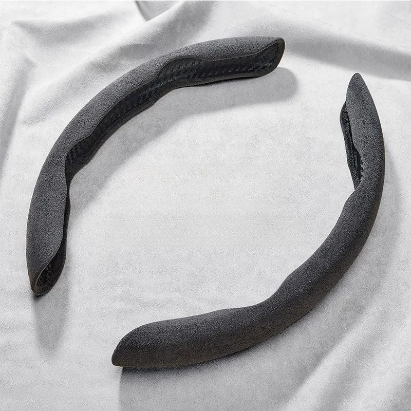 For Mazda 3/6/CX-4/CX-5/CX-30/CX-6e Steering Wheel Cover Fur Slim Grip Cover Interior Modification Accessories Supplies Tools