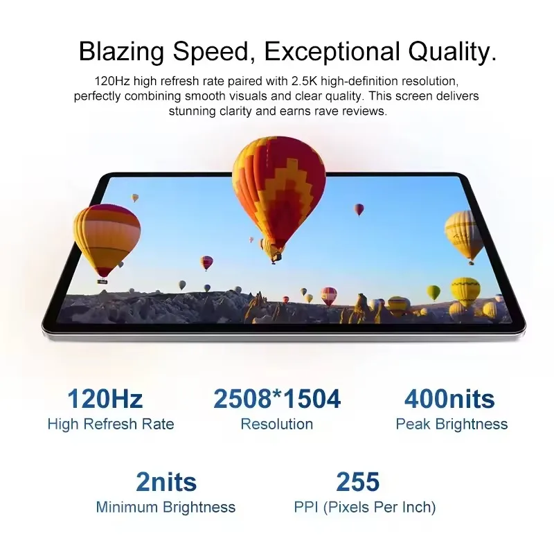 Tablet HONOR Pad X9a con Qualcomm Snapdragon 685, WIFI, Pantalla HONOR Fullview de 11.5 Pulgadas y 120Hz 2.5K, Batería de 8300mAh, Versión Global 7