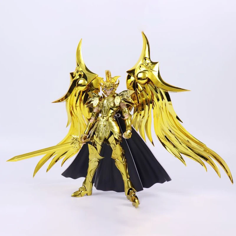 

In Stock XC Model Action Figure Saint Seiya Myth Cloth EX War God Ares Gold Metal Armor Knights of the Zodiac Anime Figure Toys