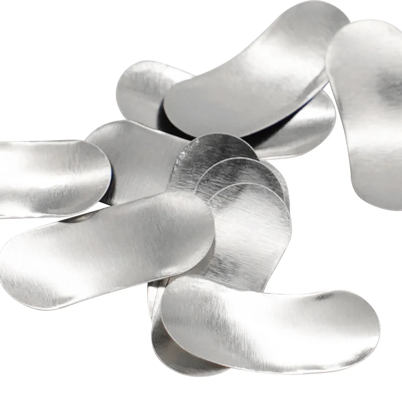 100Pcs/Box Dental Matrix Sectional Contoured Metal Matrices Band Resin Clamping/Seperating Ring Dentist Tools