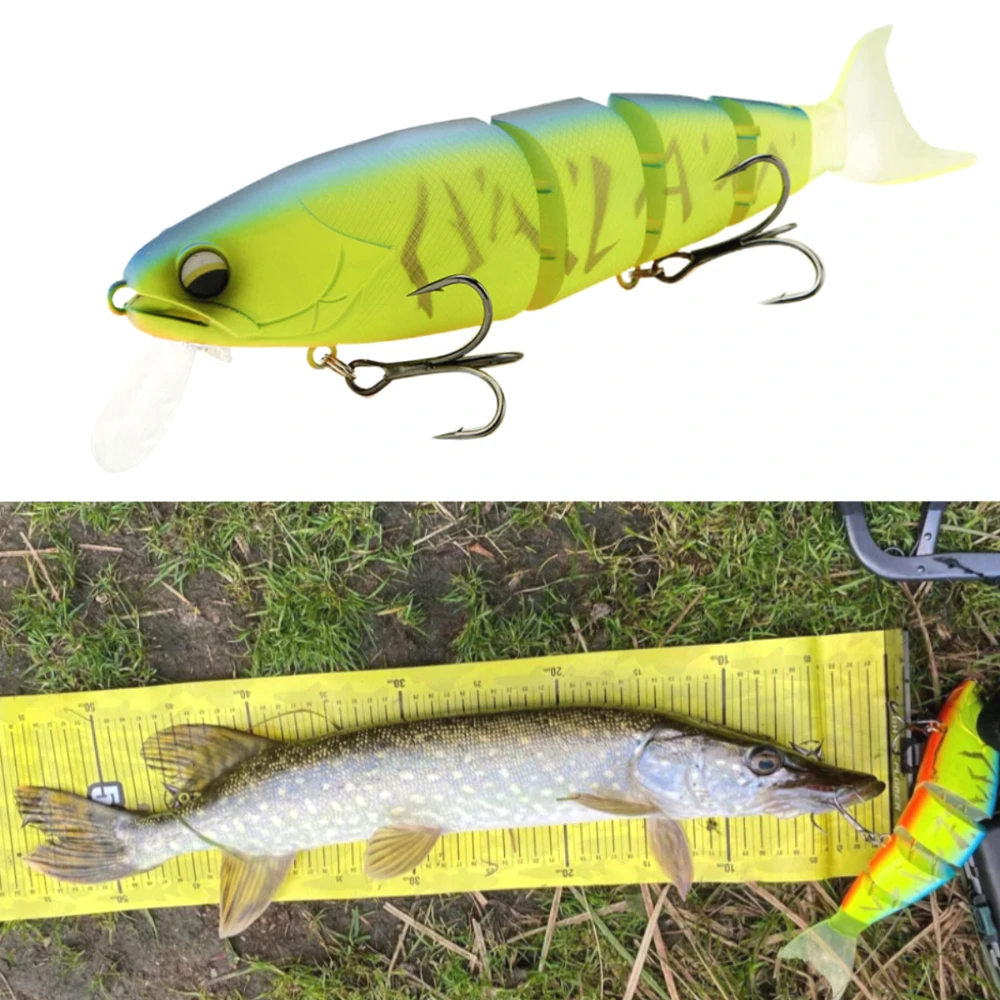 

Balam Jointed Swimbait Wobblers Articulated Fishing Lures 230mm/100g for Bass Pike Saltedwater Freshwater Artificial Hard Lure