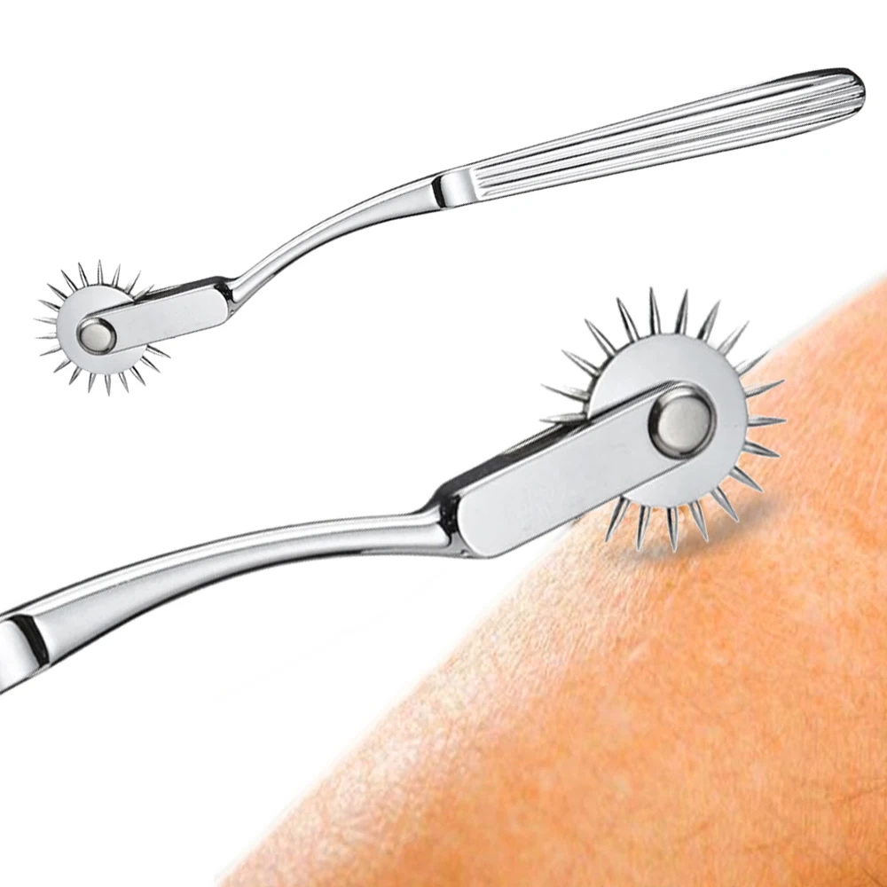 

Medical Wartenberg Pin Wheel Reflex Roller Rolling Diagnostic Percussor Skin Stimulator Pinwheel Neurological Massage Hammer