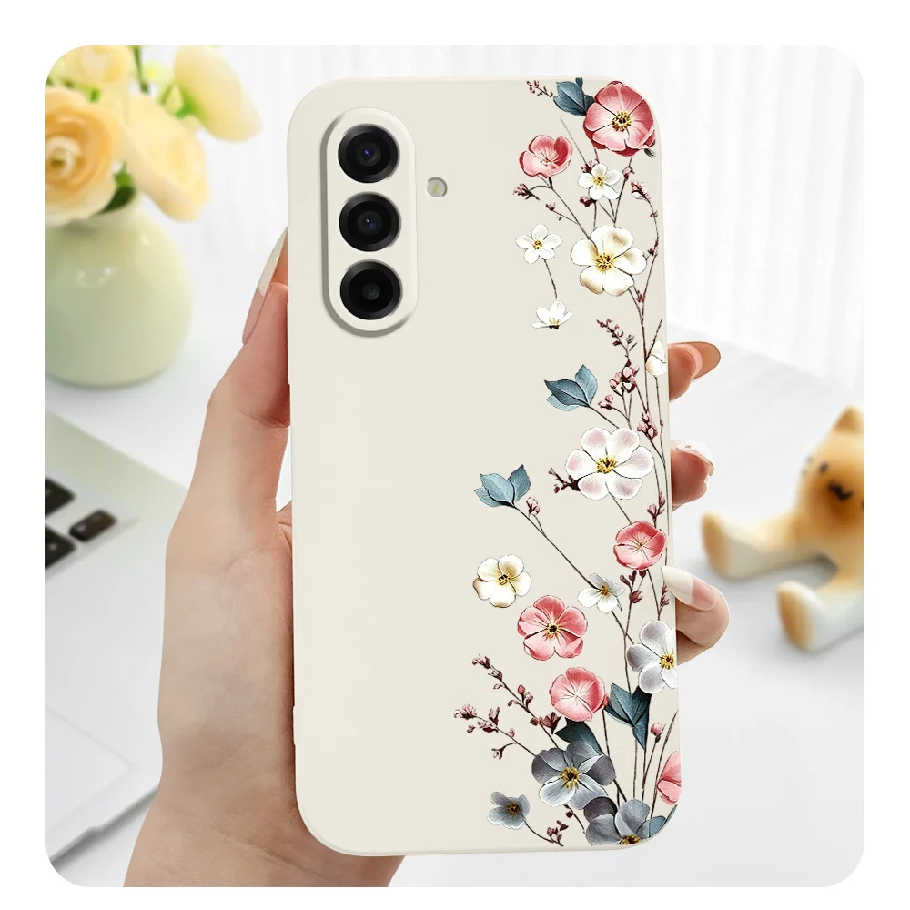 Blumenmuster-Handyhülle für Samsung Galaxy A57 A37 A27 A17 A56 A36 A26 A16 A06 A55 A35 A25 A15 A05 A54 A34 A24 A14 – Detail 6