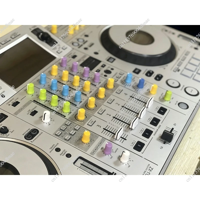 For   XDJ-XZ Film Controller Skin, Fully Enclosed PC, Imported White Silver Stickers in Stock